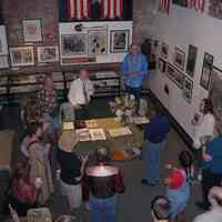          Digital photos, 17, of Jim Hans & guests at book,100 Hoboken Firsts, publication party, HHM, Hoboken, Sept. 2005. picture number 7
   