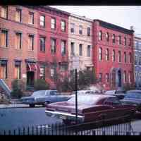 Color slide of a street and buildings.