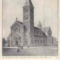 Postcard: St. Nicholas Catholic Church, Jersey City, NJ