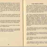          pp 26-27: Pass Regulations
   