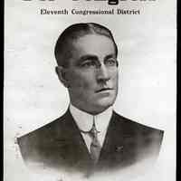 Lantern slide: John J. Eagan political poster, probably 1922.