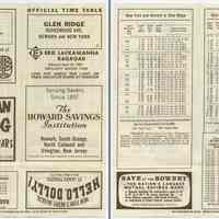          2. Glenridge, Ridgewood Ave., Newark and New York.
   