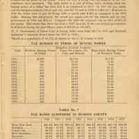          pg 11 Table No. 6; Table No. 7
   