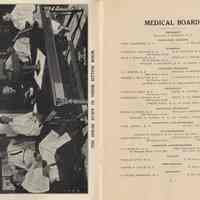          pg 9: medical board; photo The House Staff in Their Sitting Room (Manewal)
   