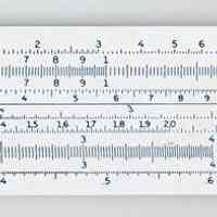 K&E K-12 Prep Slide Rule, 68 1892. Made by Keuffel & Esser Co., n.d., 1962-1972.