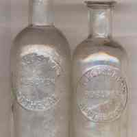 Bottles, 2: H. Klussman, Hoboken, Apothecary. N.d., ca. 1870-1900.