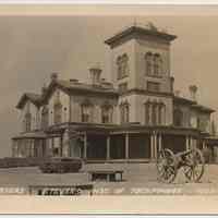 Postcard: Castle Stevens, Steven Inst[itute]. of Technology, Hoboken, N.J. No date, circa 1915-1930; unposted.