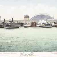 Postcard: Pennsylvania RR, Jersey City, NJ