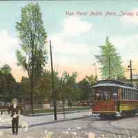 Postcard: Van Vorst Park, Jersey City, NJ