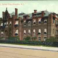 Postcard: Christ Hospital, Jersey City, NJ