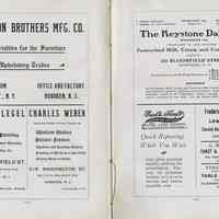          pp 114-115: Ferguson Bros.; Wm. Schlegel; Weber, Keystone Dairy et al
   