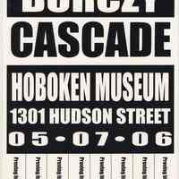Postcard: Cascade/Proving His Mettle: The Poster Art of Robert Burczy. HHM exhibit, May-June, 2006.