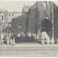 Announcement card: Trinity Church, Hoboken, N.J. ... Rally Day, Oct. 1 [1916.]