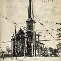 Postcard: Davis Memorial M. E. Church, Harrison, NJ