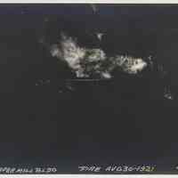 Postcard: [Fire] Hoboken Paper Mill Bldg, Fire, August 30 - 1921 #1. [[Hoboken, N.J.]; issued 1921; unposted.