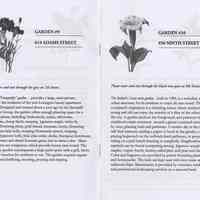          program, pp. [12-13]: typical descriptions; Garden #9 & #10
   