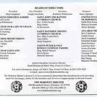          invitation, back cover: Board of Directors
   