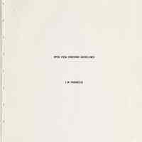          36: Appendix E; Open View Corridor Guidelines (IN PROGRESS)
   