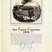          pg 104: 94. First Factory Conversion 1976
   