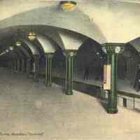 Postcard: Railroad, Hoboken, NJ