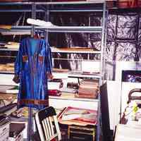          Nineteen color photos of collection storage area, Hoboken Historical Museum, building 5, former Maxwell House Coffee plant, Hoboken, ca. April, 2002. picture number 14
   