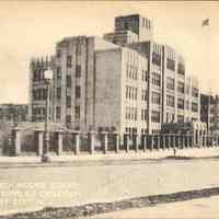 Postcard: A. Henry Moore School, Jersey City, NJ