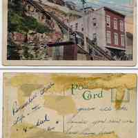 Postcards, two, from Hoboken memorabilia of family of Mabel Bolles Sheehan.