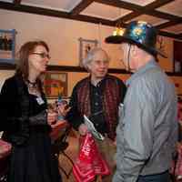          1962 l-r: Sylvia Schwartz; Tom Schwartz; Robert Foster
   