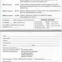          RSVP card, both sides
   