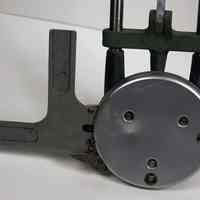          bottom of protracter head
   