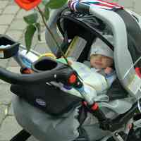 Digital color print of the 2006 Hoboken Baby Parade taken by Hartshorn Photography, May 15, 2006.