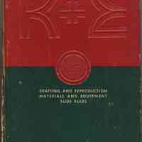 Catalogue of Keuffel & Esser Co., N.Y. & Hoboken; 39th Edition; Interim Edition War Catalog. Issued Aug. 1943.