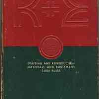 Catalogue of Keuffel & Esser Co., N.Y. & Hoboken; 39th Edition; Interim Edition War Catalog. Issued Aug. 1943.