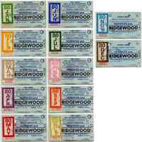 Ticket, transportation, 12: NJDOT/Conrail Monthly Commutation Ticket, between Hoboken & Ridgewood, Jan. to Dec. 1980.