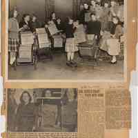          leaf 06 back: photo Girl Scout Cookies group; newsclippings 1920, 1959
   