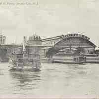 Postcard: Pennsylvania RR, Jersey City, NJ