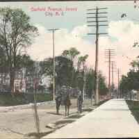 Postcard: Garfield Ave., Jersey City, NJ