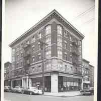 B+W Photo of 245 Garden St., Hoboken, NJ. Not dated