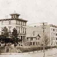          Mounted Photograph: 1000 block of Hudson St. including the residence of Hoboken Mayor Fagan. picture number 1
   