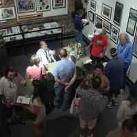          Digital photos, 17, of Jim Hans & guests at book,100 Hoboken Firsts, publication party, HHM, Hoboken, Sept. 2005. picture number 13
   