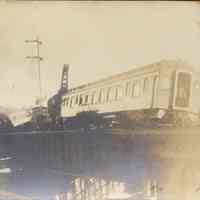 Postcard: RR Locomotives, Jersey City, NJ