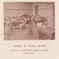          pg 20: photo Upper IV [four] Class Room
   