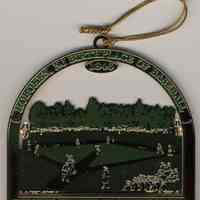 Christmas tree ornament: Hoboken, N.J. Birthplace of Baseball 1846. Hoboken Chamber of Commerce 2007.