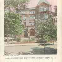 Postcard: Hasbrouck Institute, Jersey City, NJ