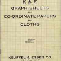 Catalogue: K & E Graph Sheets & Co-ordinate Papers & Cloths. Keuffel & Esser Co., N.Y. 1937.