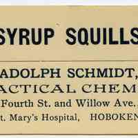          1: Syrup Squills; Adolph Schmidt, Practical Chemist
   