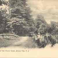 Postcard: Morris Canal, Jersey City, NJ