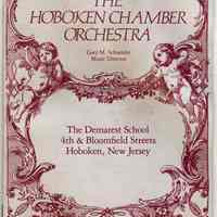 Program: Hoboken Chamber Orchestra performance, 1983-84 season, 1984 concert, day not given.