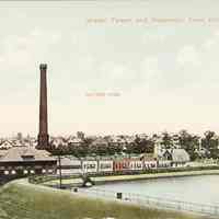 Postcard: Water Tower, Union Hill, NJ