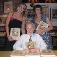          Digital photos, 17, of Jim Hans & guests at book,100 Hoboken Firsts, publication party, HHM, Hoboken, Sept. 2005. picture number 15
   